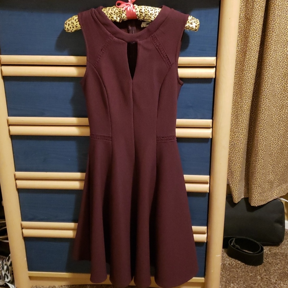 Plum dress